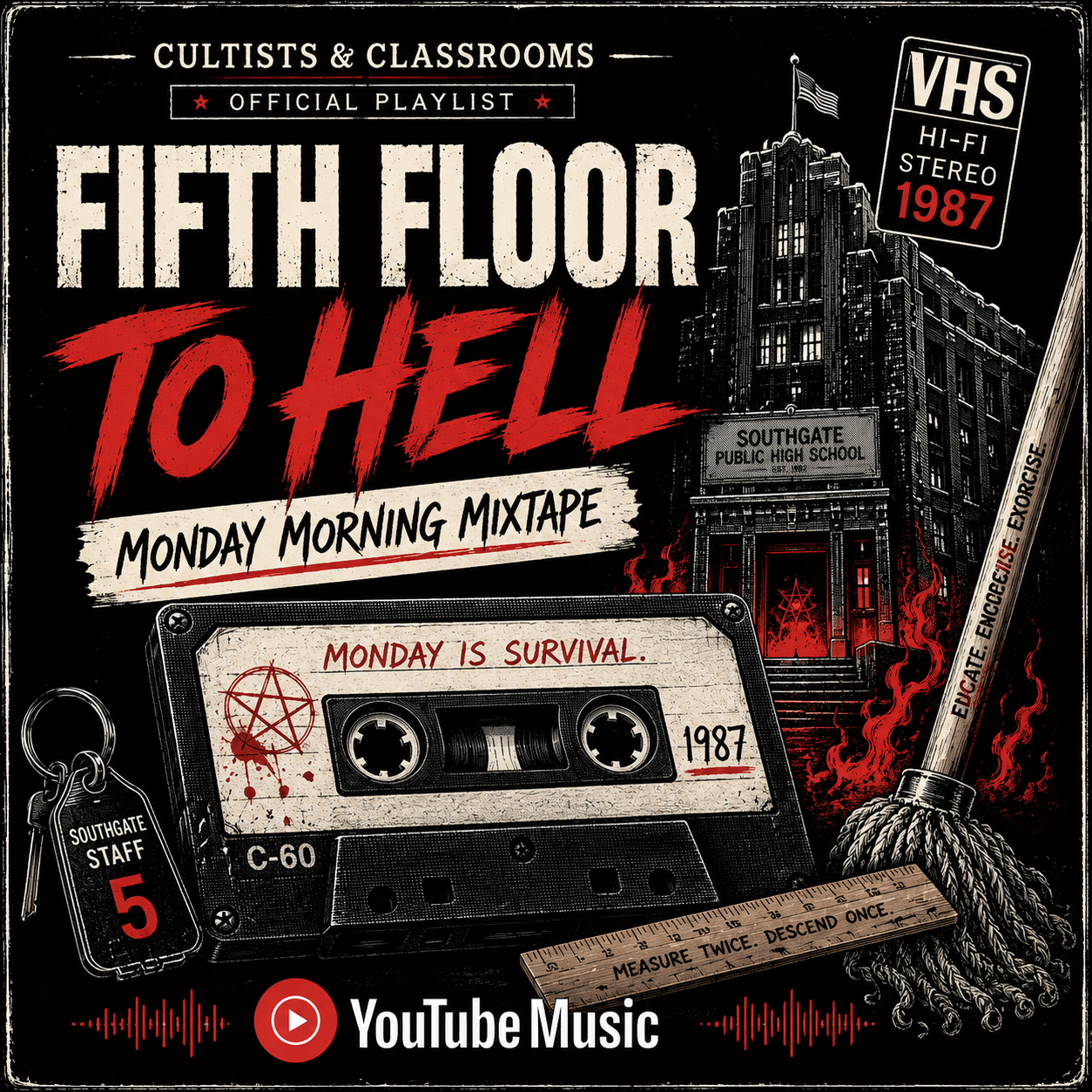 Fifth Floor to Hell Monday Morning Mixtape cover